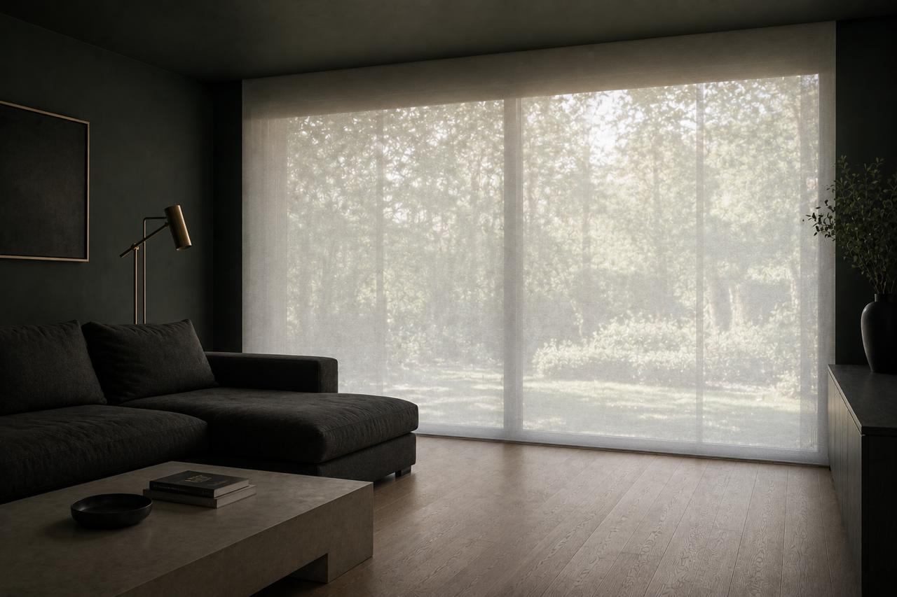 Dual blinds throughout a renovated Newlands home